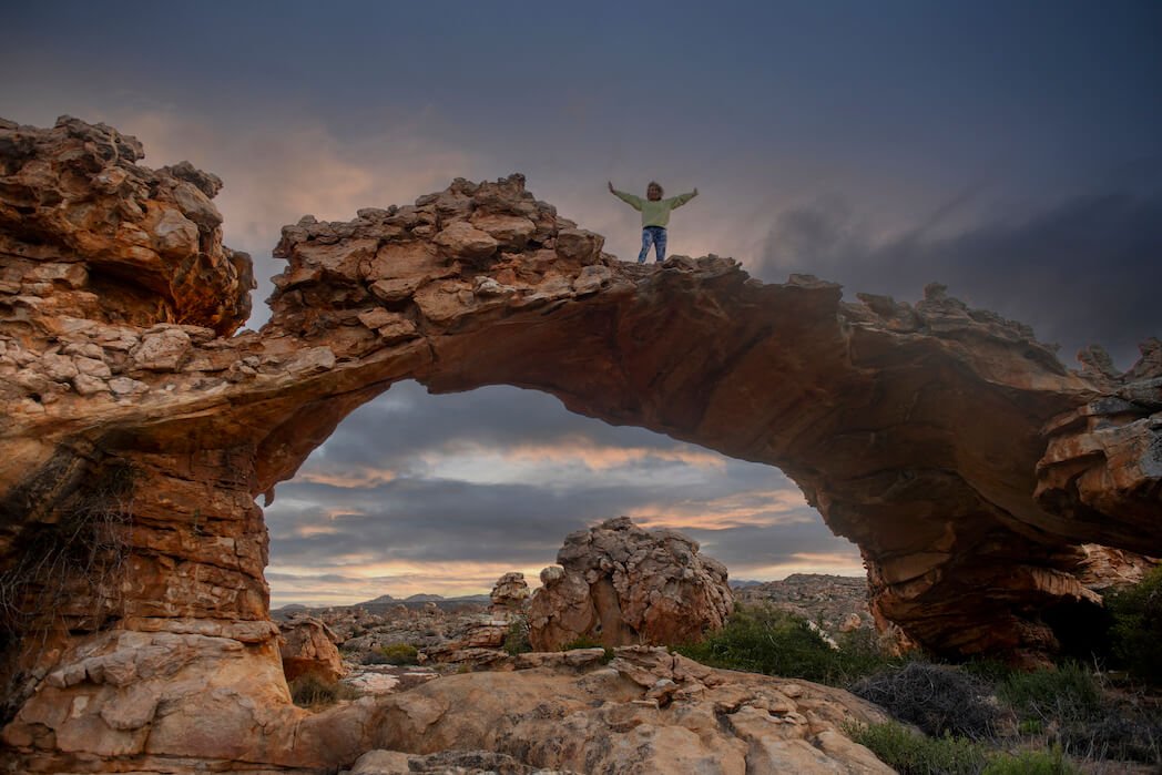 A sandstone arch in the Cederberg wilderness